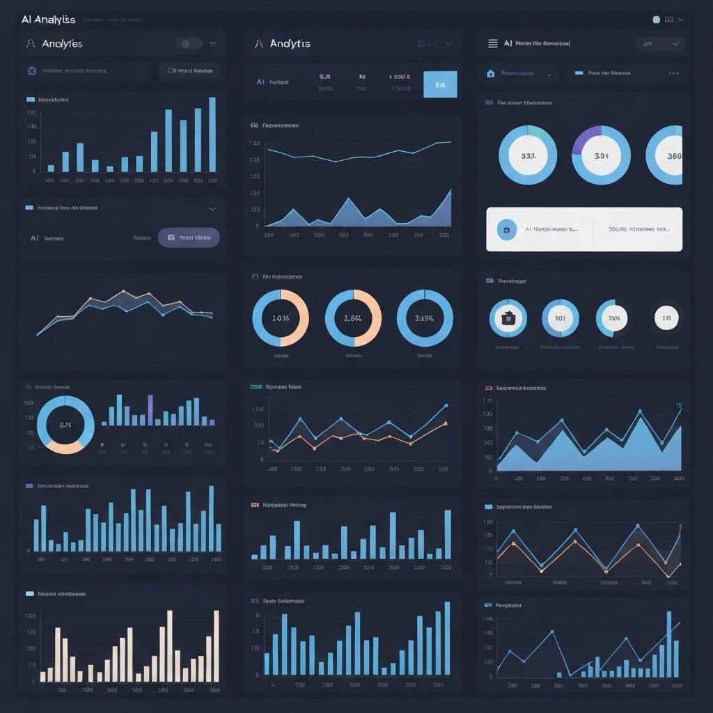 AI analytics dashboard